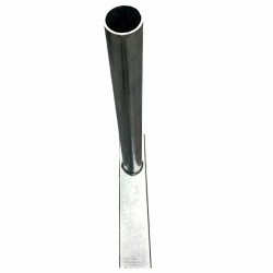 Suporte de poste para Farol - para Coluna e Parede - Aço Galvanizado - 50cm