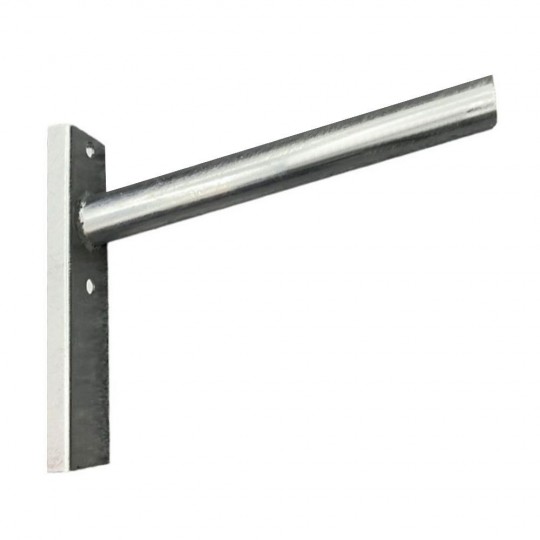 Soporte para Farola - para Columna y Pared- Acero Galvanizado - 50cm