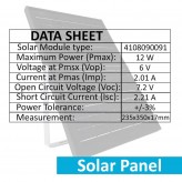 Außen LED Strahler 100W SOLAR NEW AVANT - 5000K