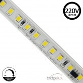 LED-Streifen 220V | 140xLED/m | 20m | SMD2835 | 2566Lm/M| 19W/M | IP67 | Schneiden Sie alle 10 cm