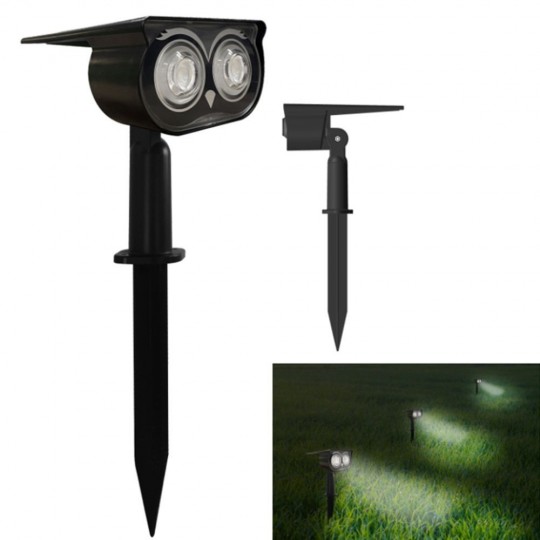 Piquet solaire de jardin LED - IP65 -  4000K