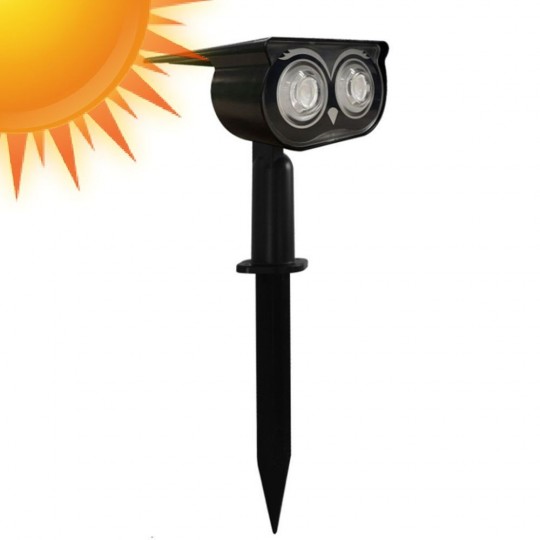 Piquet solaire de jardin LED - IP65 -  4000K