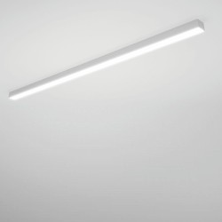 Aluminum Profile- White - POSTDAM - UGR17 Micro Prism Diffuser -2 Meters - Batten + Pendant