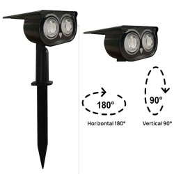 LED Solar garden light - IP65 -  4000K