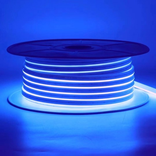 Neon LED Flexível 24V - 10W/m - Bobina 50m - 6x12mm - LARANJA
