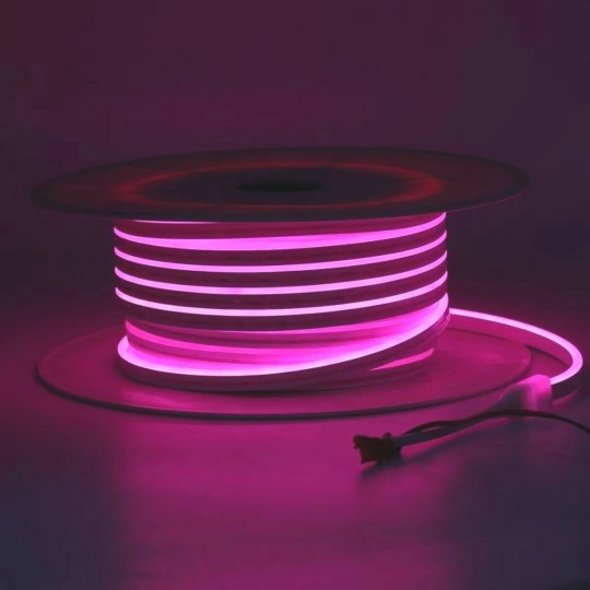 Neon LED Flexível 24V - 10W/m - Bobina 50m - 6x12mm - 6000K