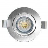 Downlight LED 7W Circular brushed grey - CCT