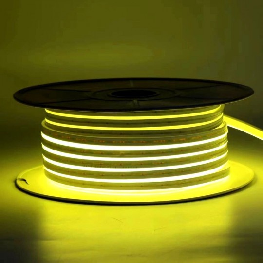 Neon LED Flexível 24V - 10W/m - Bobina 50m - 6x12mm - VERDE