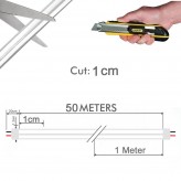 Neón LED Flexible 24V -10W/m - Bobina 50m - 6x12mm