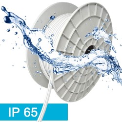Neón LED Flexible 24V -10W/m - Bobina 50m - 6x12mm - AZUL CIELO