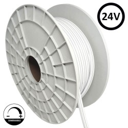 Flexible LED Neon 24V - 10W/m - Coil 50m - 6x12mm - 3000K