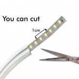 Flexible LED Neon 24V - 10W/m - Coil 50m - 6x12mm - PURPLE