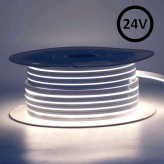 LED Neon Flex 24V - 10W/m - Rolle 50m - 6x12mm  - 3000K