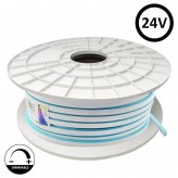 Neón LED Flexible 24V -10W/m - Bobina 50m - 6x12mm - AZUL CIELO