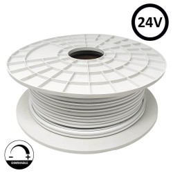 Flexible LED Neon 24V - 10W/m - Coil 50m - 6x12mm - 3000K