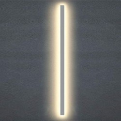 Aplique Linear LED - WASHINGTON CINZA - 0.44m - 0.94m - 1.44m - 1.94m - IP54