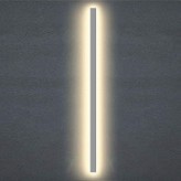 Aplique Linear LED - WASHINGTON CINZA - 0.44m - 0.94m - 1.44m - 1.94m - IP54