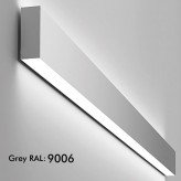 Wall Light Linear LED - WASHINGTON GRAY - 0.44m - 0.94m - 1.44m - 1.94m - IP54