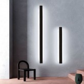 Wall Light Linear LED- WASHINGTON BLACK - 0.5m - 1m - 1.5m - 2m - IP54