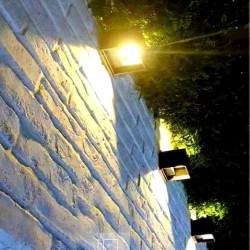 6W LED EVERE BLACK Wall Light - Double lighting Outdoor IP44