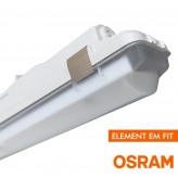 Réglette Étanche LED Intégré -  44W-38W-32W-25W -  OSRAM Driver - 150cm