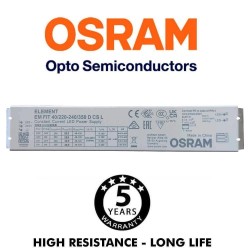 Integrated-LED Tri-Proof Light - 35W-30W-25W-20W -  OSRAM Driver - 120cm