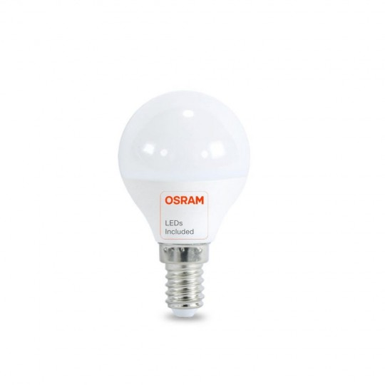 6W LED Lampe E27 G45 220º - OSRAM Chip