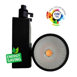 Foco LED 40W UPPSALA Preto PHILIPS Driver Calha Monofásico CRI+98