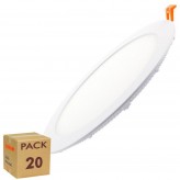 Placa Slim LED Circular 20W OSRAM Chip