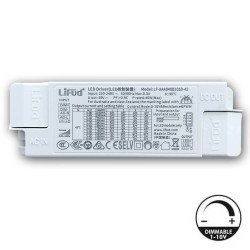 Driver LIFUD  para luminárias LED de 40W 950mA -No flick- 5 Anos Garantia