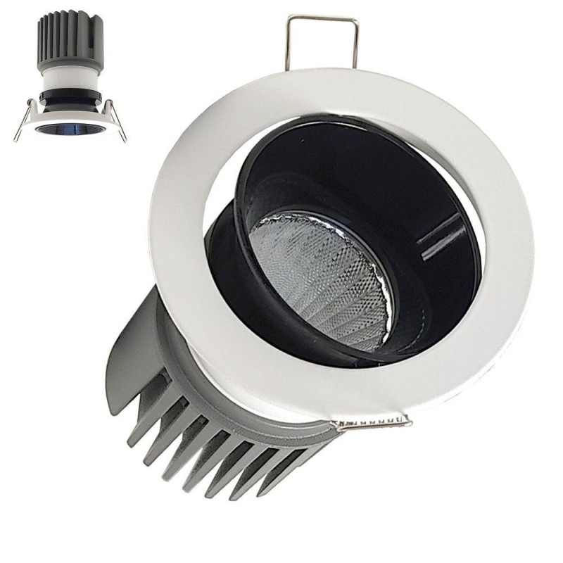 Downlight LED 15W - Direccionable  - BLANCO - NEGRO - CRI+92 - UGR13