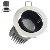 Encastré LED 15W - Orientable -BLANC - NOIR - CRI+92 - UGR13