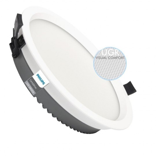 Downlight LED 40W Circulaire- Philips CertaDrive - CCT - UGR17
