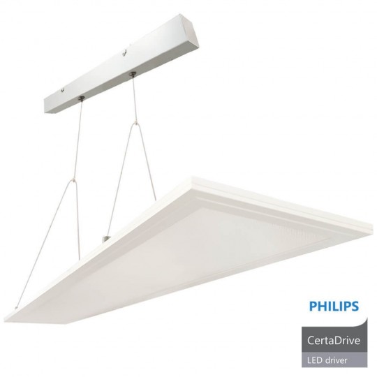 Dalle Suspendu LED - 40W - Double Lumière - 120X20 - Philips CertaDrive - CCT