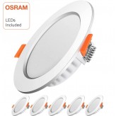 LED Einbauleuchte 5W  kreisförmig OSRAM Chip