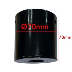 Coupling support for LED street lamp - 70mm