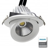 44W Round Adjustable LED Spotlight - IP20 - 24º - CCT