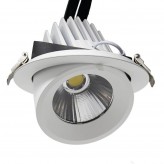 44W Round Adjustable LED Spotlight - IP20 - 24º - CCT