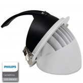 44W Round Adjustable LED Spotlight - IP20 - 24º - CCT