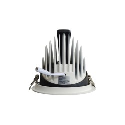 25W Round Adjustable LED Spotlight - IP20 - 24º - CCT