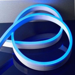 Flexible RGB LED Pool Profile - IP68 - 11W/m - Resin + PVC - 1m - 2m - 3m - 4m - 5m - 12V DC - IK10 - CRI+90