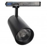 Foco LED 40W - 34W FARUM Blanco Carril Monofásico - Profesional Color CRI+92 - UGR13