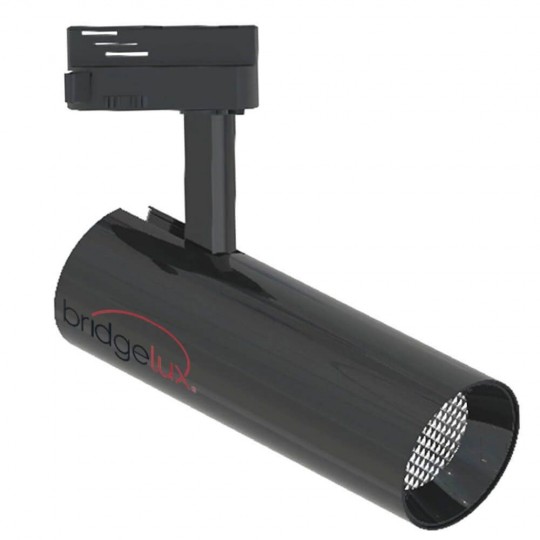 LED Tracklight  30W  BERNA Chrome Black  DIMMABLE  DOB DRIVERLESS  24º