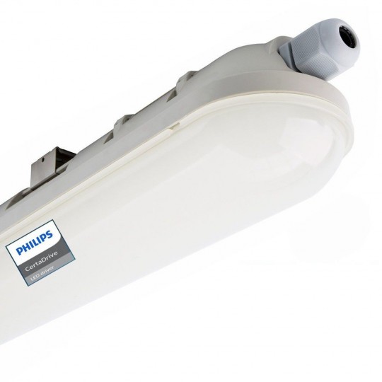 LED Wannenleuchte 20W mit Integrierter LED OSRAM DRIVER - 60cm