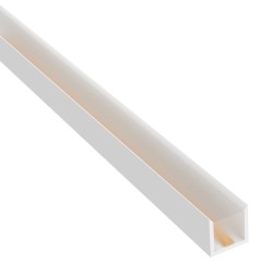 Perfil Alumínio flexível U LED - 2 metros