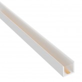 Profilé aluminium flexible en U LED  - 2 mètres