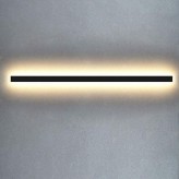 Aplique Lineal LED - OULU NEGRO - 0.44m - 0.94m - 1.44m - 1.94m - IP54