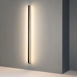 Aplique Linear LED - OULU PRETO - 0.44m - 0.94m - 1.44m - 1.94m - IP54