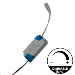 Driver REGULÁVEL Luminárias LED de 18W a 25W - 300mA - TRIAC