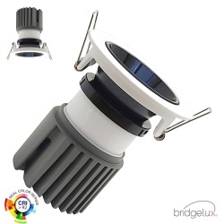 15W LED Downlight - Adjustable - WHITE - BLACK - CRI+92 - UGR13